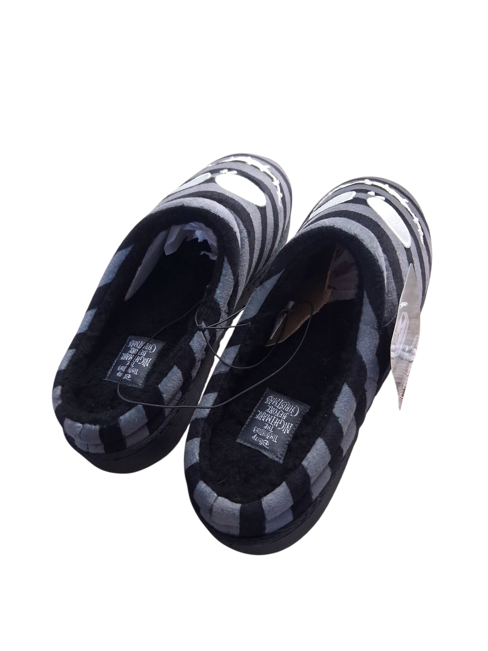 🆕️Glow-in-the Dark Disney Nightmare Before Christmas Slippers Mens 9/10 Medium - Picture 3 of 9